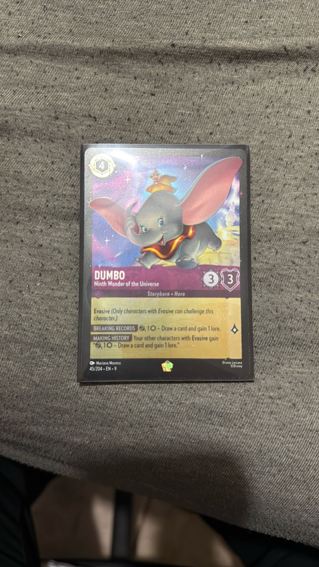 Lorcana Dumbo Ninth Wonder Of The Universe