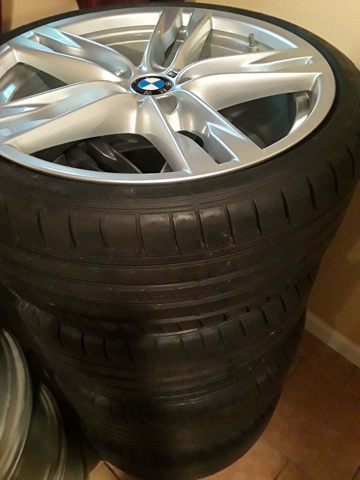 BMW rims and tires genuine DUNLOP 20" for BMW