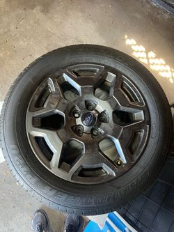 26’ Subaru Outback wheels and tires (brand new)