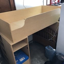 FREE Twin Bed Bunk Bed With Storage. FREE