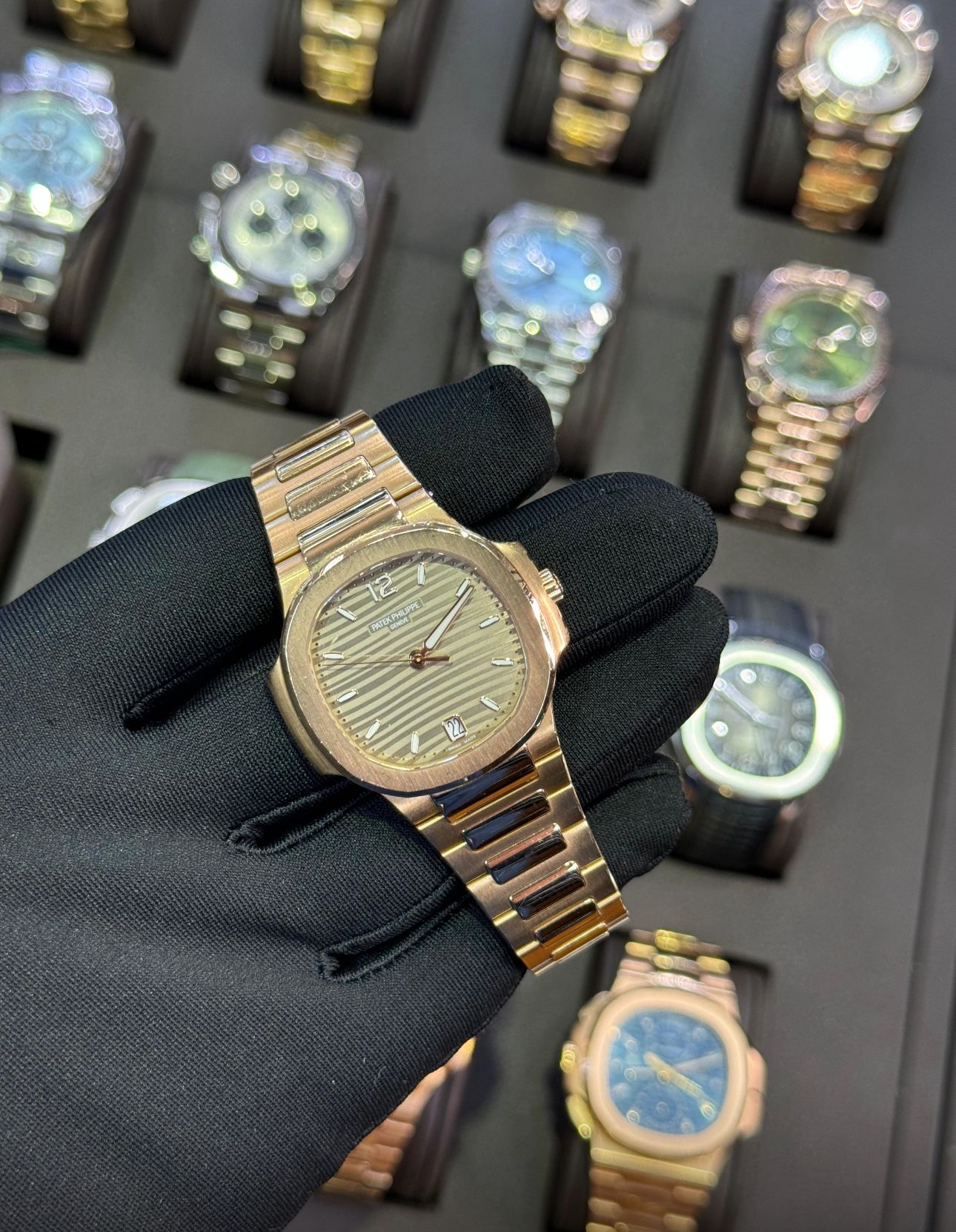 Patek Philippe nautilus rose 7118/R