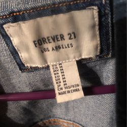 Denim jacket from forever 21