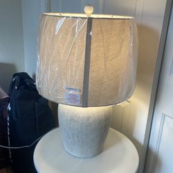 Upscale Contemporary Lamp – Neutral Aesthetic