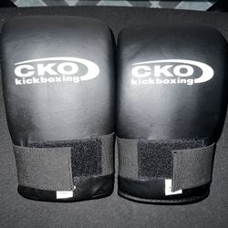CKO Black Kickboxing Starter Gloves