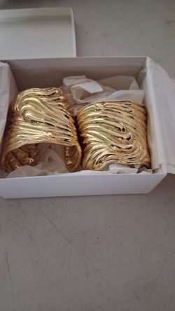 ST.. John wide cuff bracelet -- $180