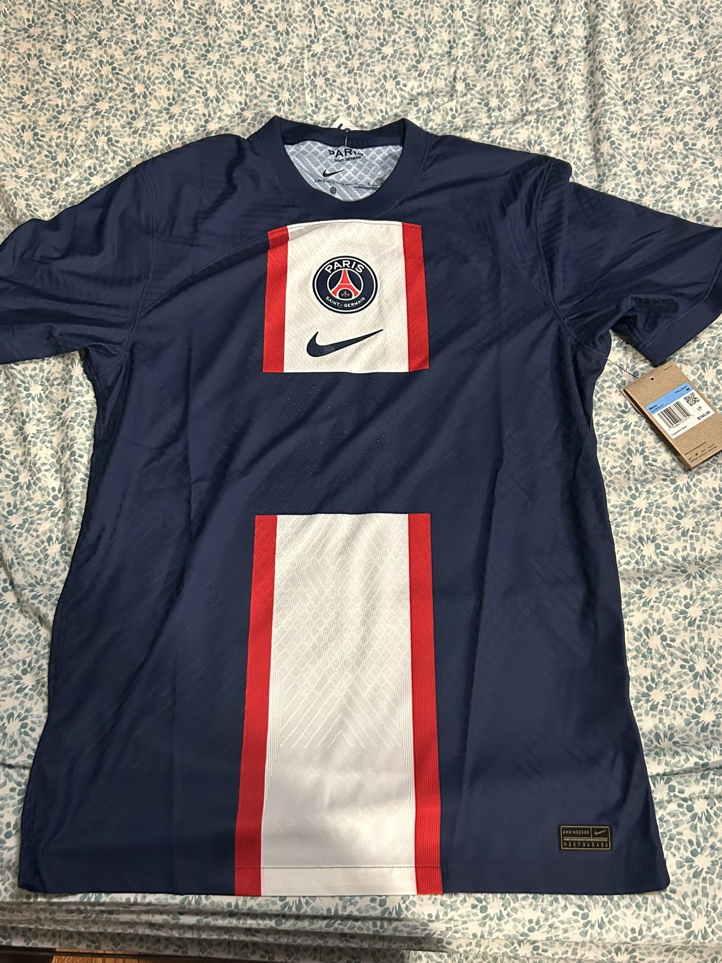 Nike Vapor PSG Paris Saint Germain Match Jersey Men’s Size Medium (DJ7649-411)