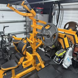 Powertec Gym Like New Comes With Some Weights 