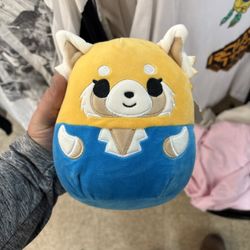 Squishmallows Aggretsuko Plush 7"  Calm Expression NWT