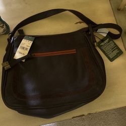 Brown Leather Purse 