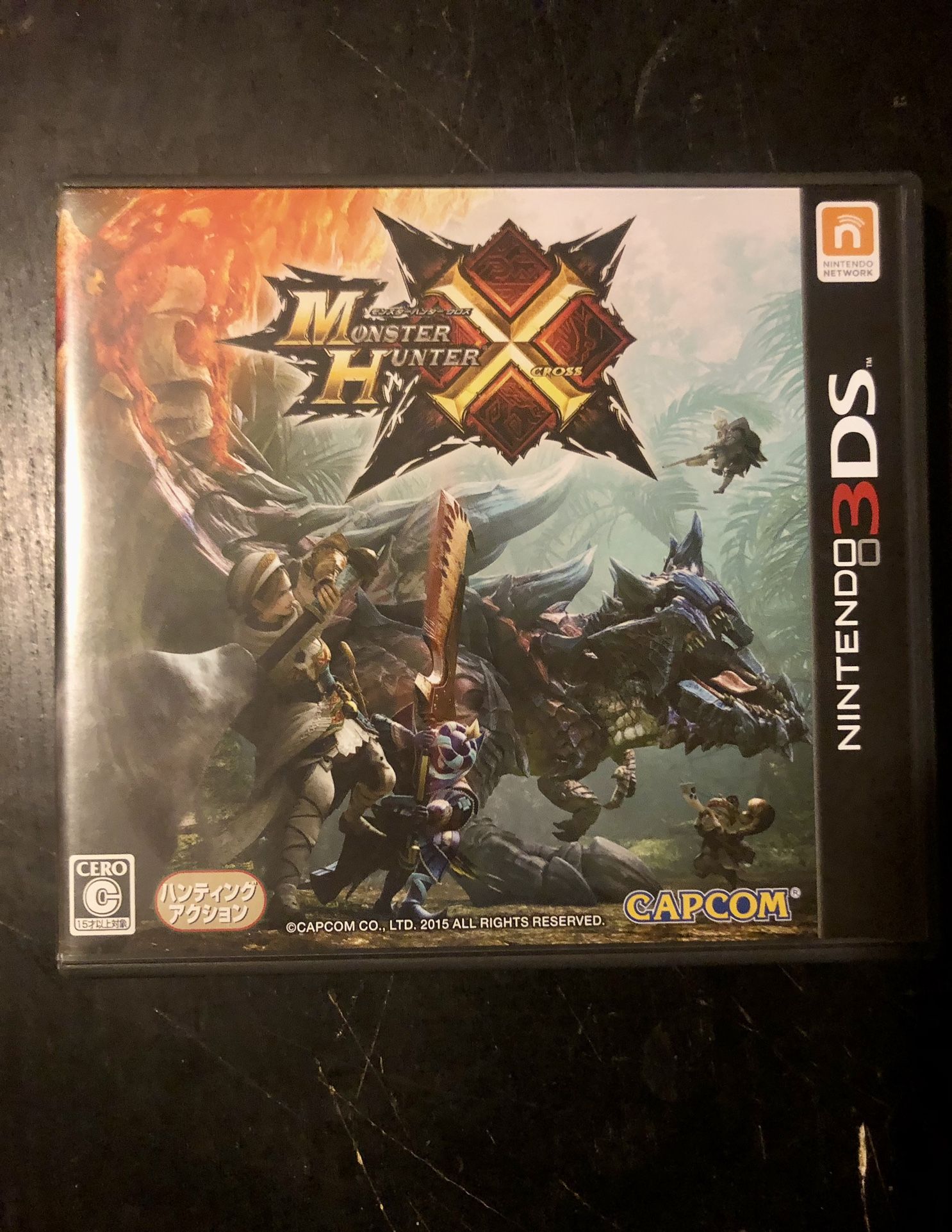 Monster Hunter X Cross Nintendo 3DS JAPAN IMPORT Japanese Ver.