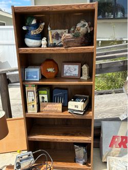 Wooden Shelving Unit