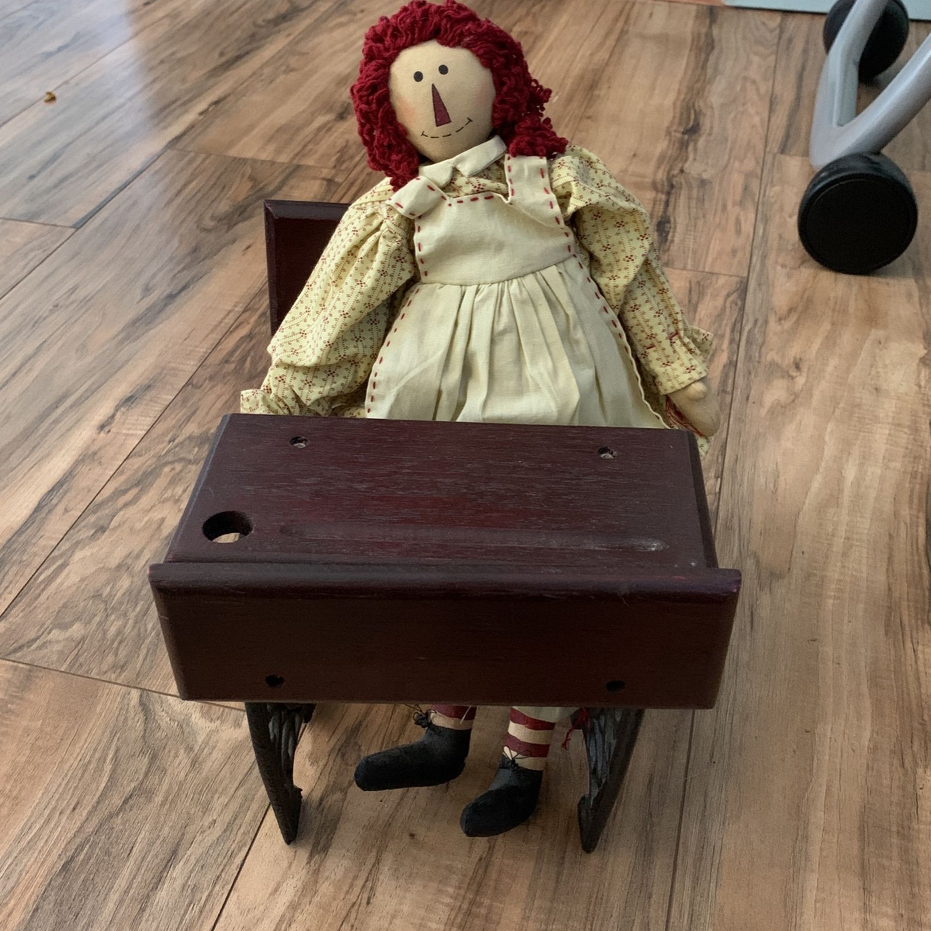 Raggedy Ann and raggedy Andy vintage dolls