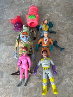 Vintage Ghostbusters Action Figures Lot