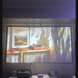 Epson LS500 Short Throw Projector + 100 In. ALR Screen