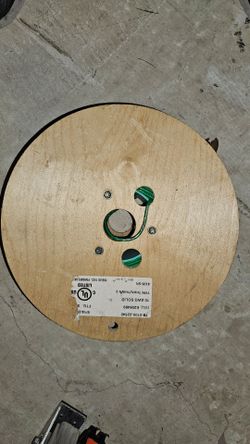 500' solid #10 green wire