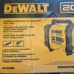 DeWalt Corded/ Cordless Air Inflator