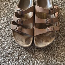 Brown Birkenstocks Slipper Size 40 