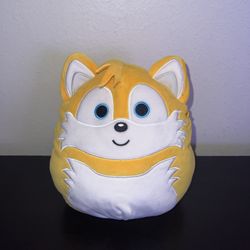 Squishmallow Sega 9” Tails Plush Sonic The Hedgehog