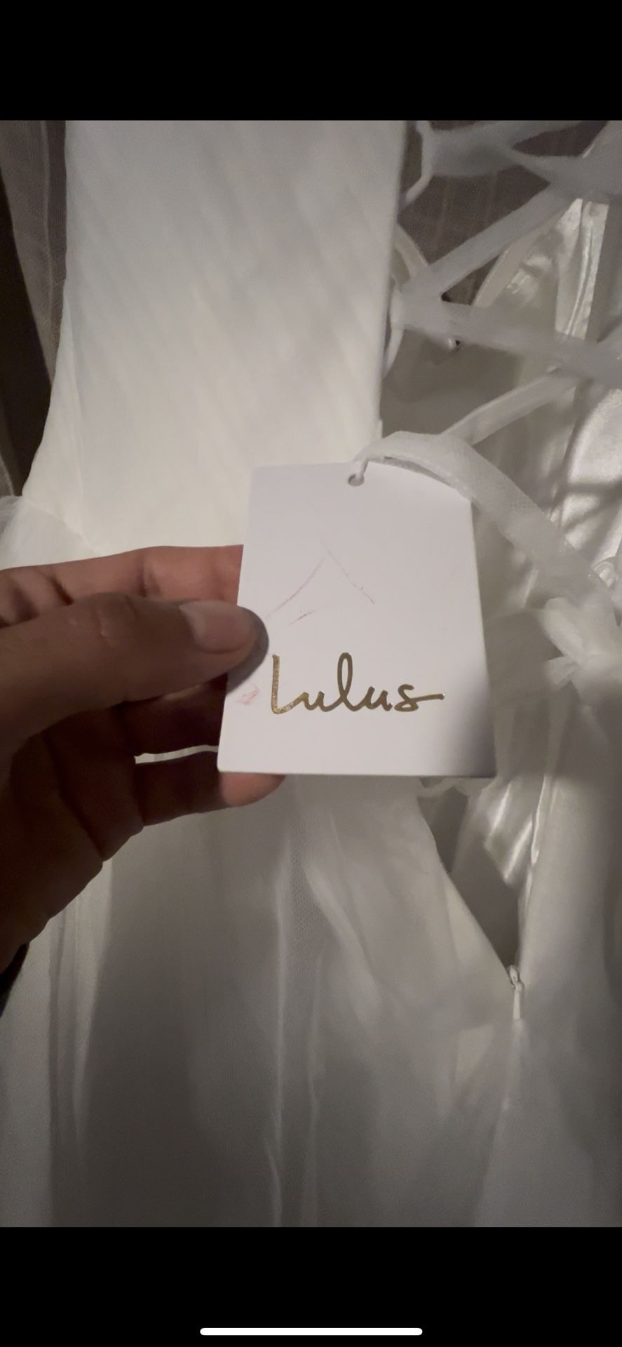 XL Lulus Wedding dress