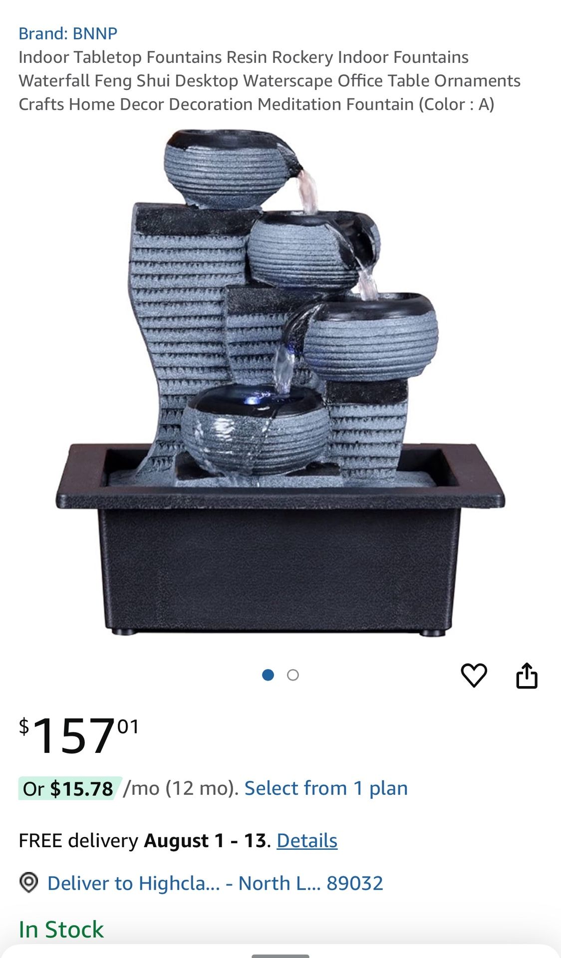 Small Waterfall Fountain