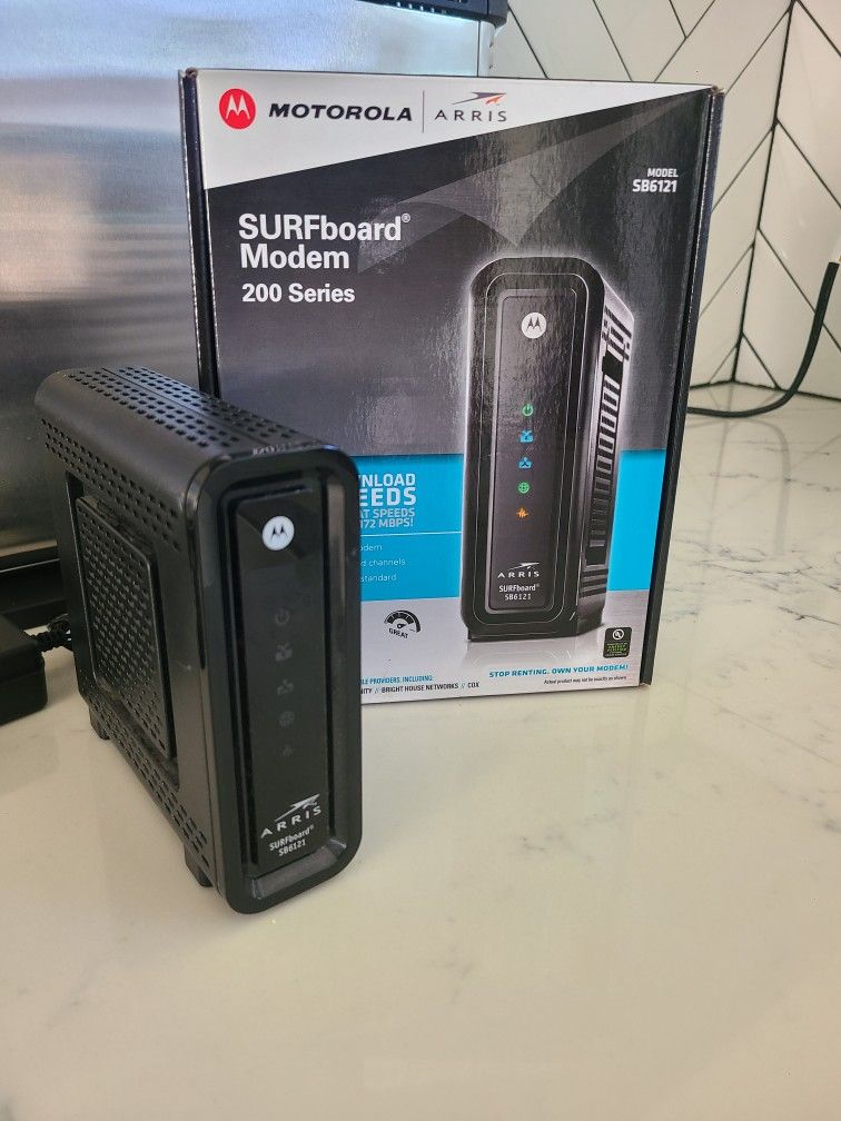 Motorola SURFboard SB6121 Cable Modem Or BEST offer