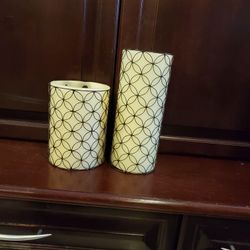 Set Of Candles Candle Holders