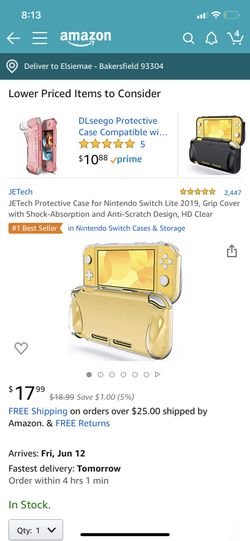 Nintendo switch lite protector