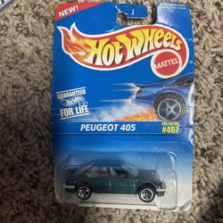 HOT WHEELS  PEUGEOT 405 #467 Rare Color 