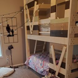 Bunk Bed With Roof