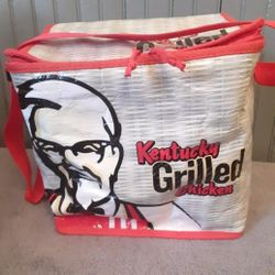 Kentucky Fried Grilled Chicken Large Lunch 9.5" T x 10.5"W Bag Cooler Bag