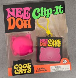 Needoh Cool Cats Clip It