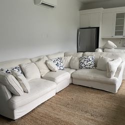 White Sectional Couch
