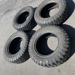4 — 265/70r17 Landspider Wildtraxx M/T LT 265/70R17 121/118Q E (10 Ply) 2023 DOT 90% Treads!!!!!!!!