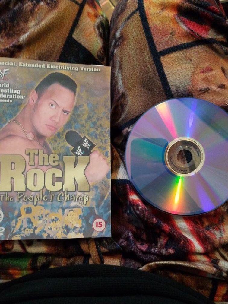 WWF The Rock The people Champ dvd