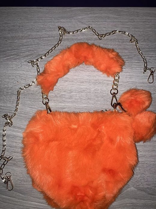 Orange You Glad Heart Purse