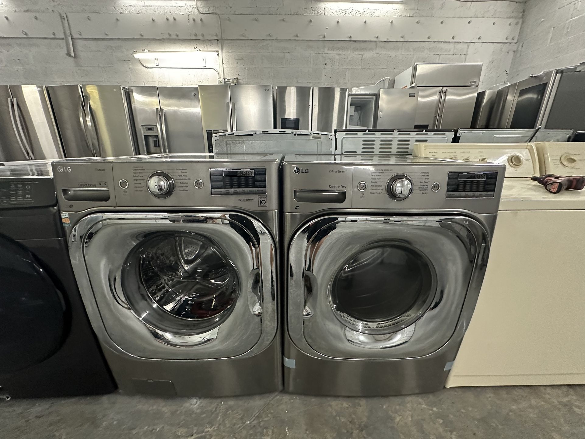 Lg Washer And Dryer Set 