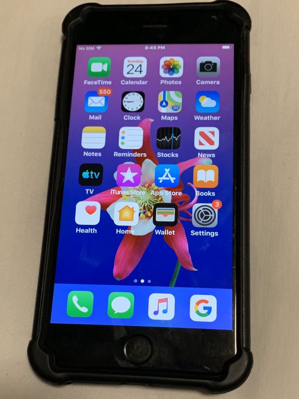 iPhone 6 Plus 64gb Black Unlocked GSM and CDMA for Sale in ...