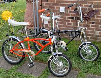 2021 SCHWINN STING - RAY ORANGE AND COAL KRATES
