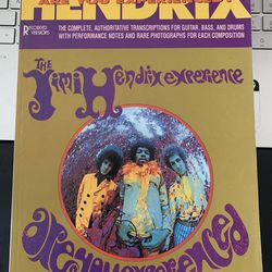 Jimi Hendrix Are You Experienced -  Easy Guitar Book with Notes & Tabs