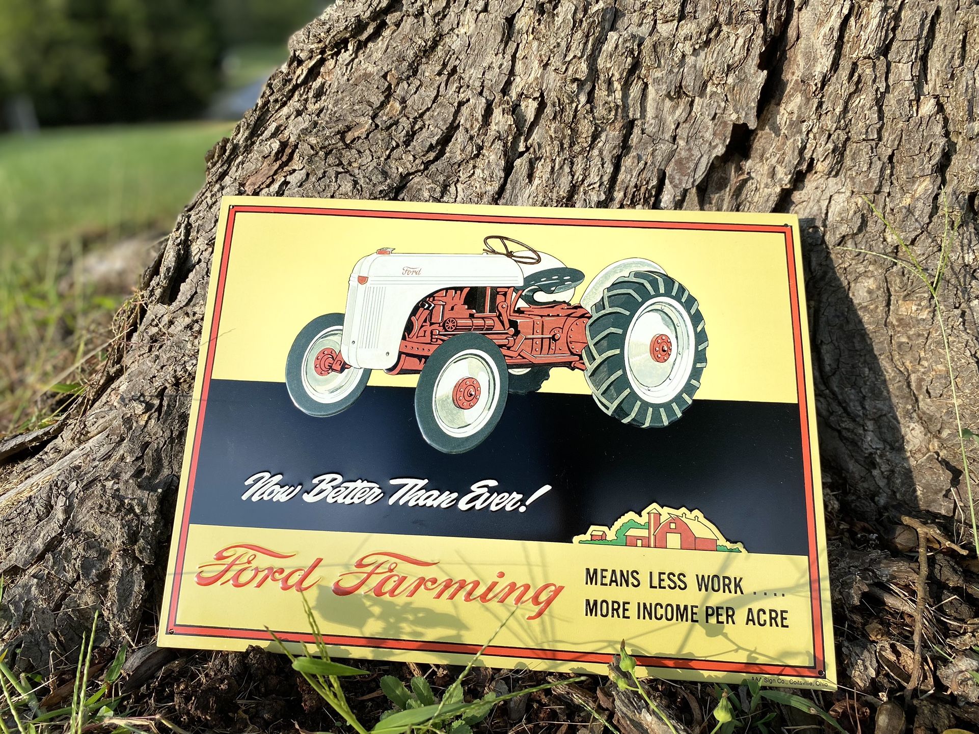 Ford Farming Sign