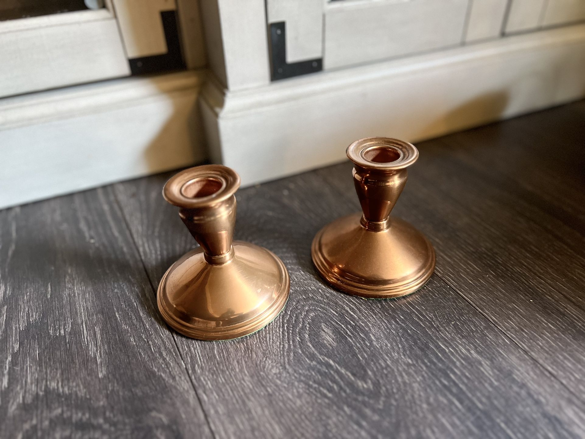 Copper Candle Holder