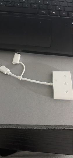 Lightning to USB SD Card Reader Adapter
