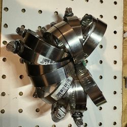 Stainless Steel Hose Clamps 08 32/57mm