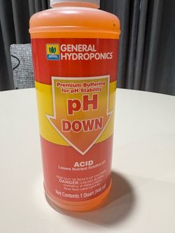 General Hydroponics pH Down 1 Quart