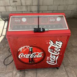 Coca Cola Bottle Refrigerator $300 OBO