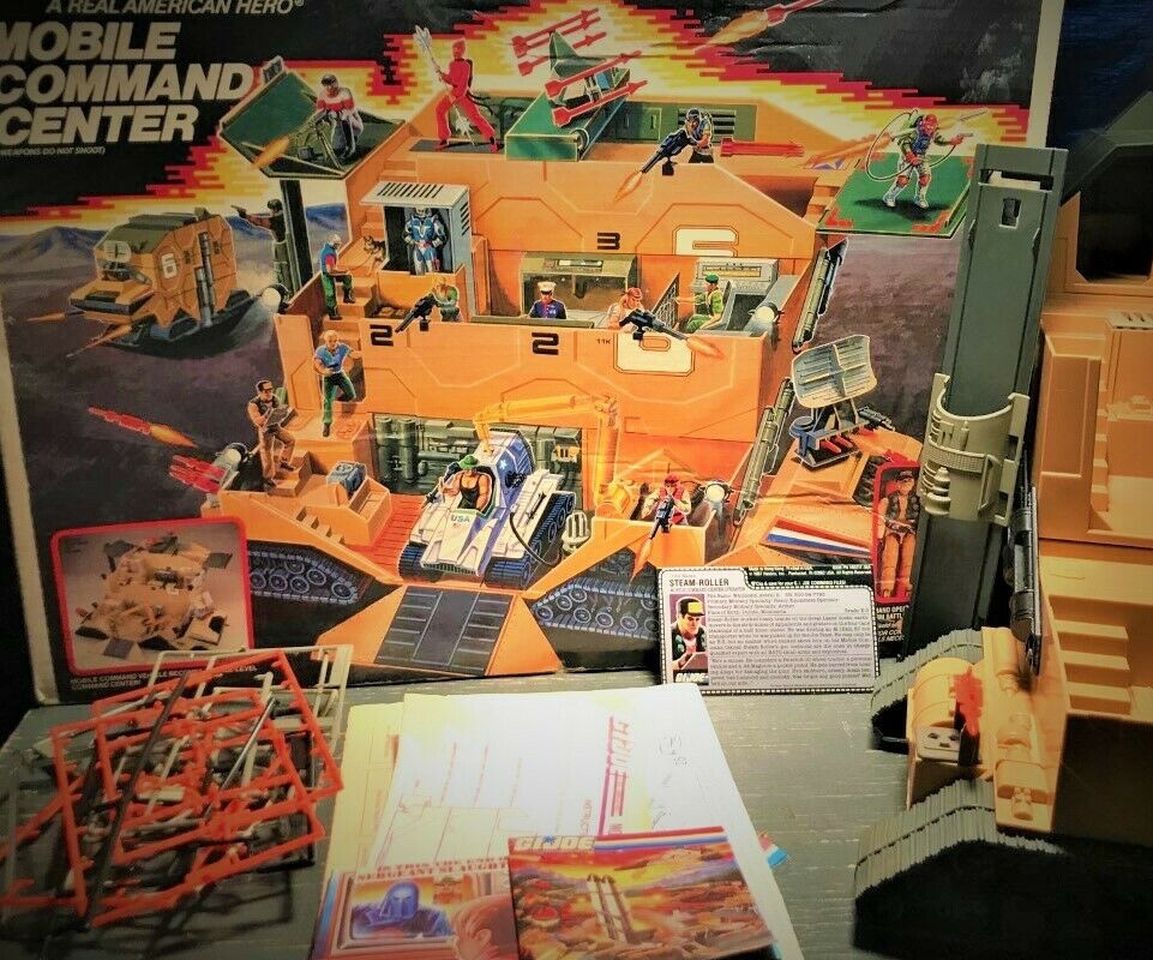 Vintage Hasbro G.I. Joe Command Center In Box!