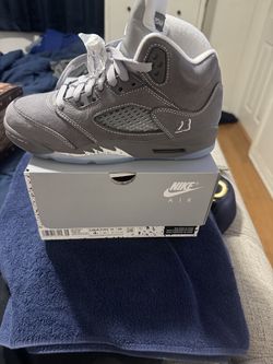 Jordan 5 wolf gray