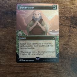 Worldly Tutor (Showcase) Avatar: The Last Airbender: Eternal-Legal Regular