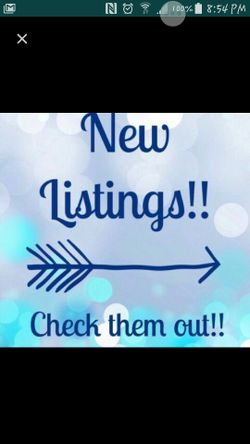 New stuff please check my listings