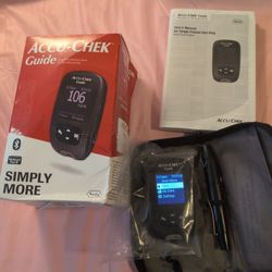 New Accu-chek Guide Blood Glucose Monitor 